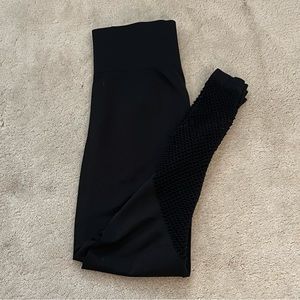 Garage Leggings with Mesh/Fishnet Panels